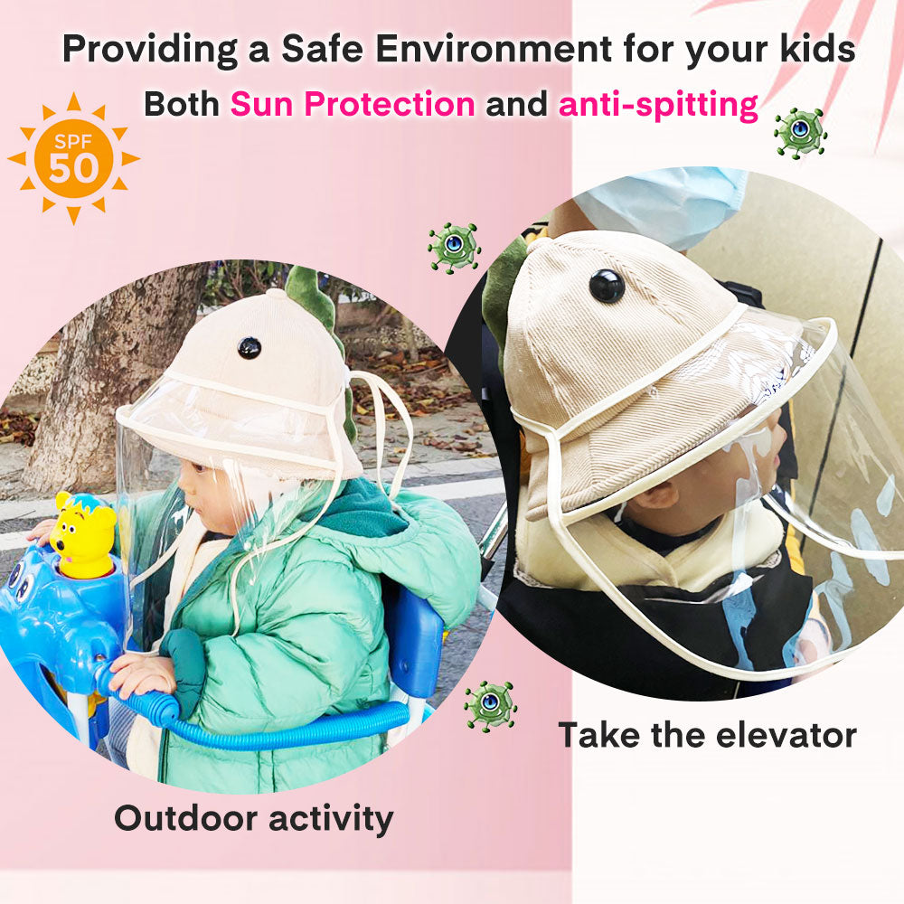 Dinosaur Shaped Children's Epidemic Prevention Hat