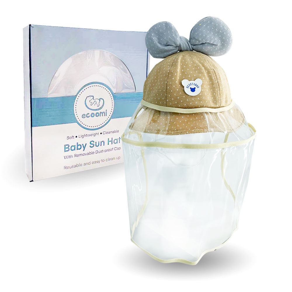 Children's Epidemic Prevention Hat with Bow Knot Shape
