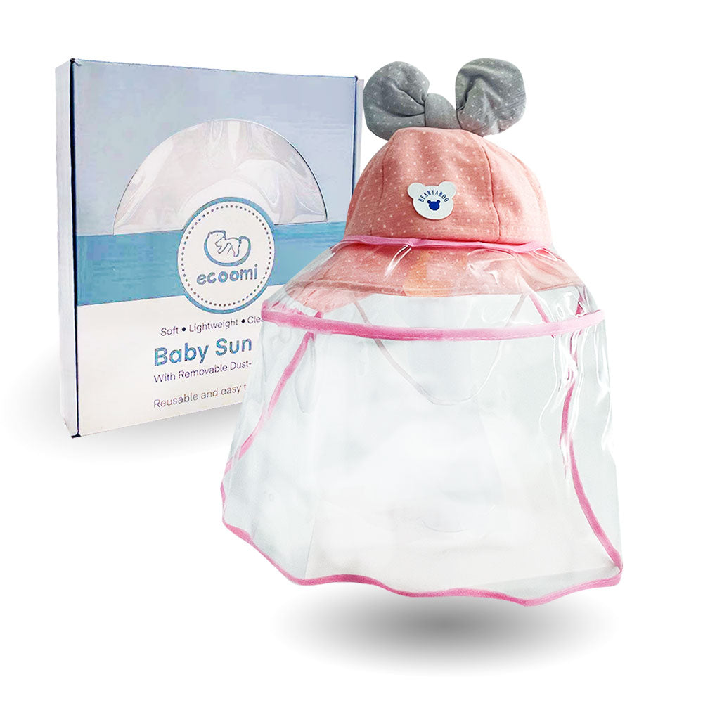 Children's Epidemic Prevention Hat with Bow Knot Shape