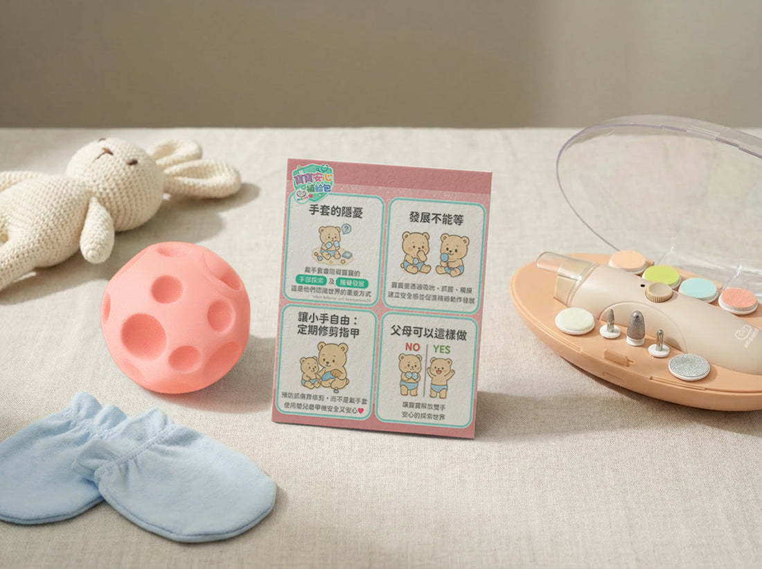 別再把寶寶的手藏起來！這「一對手套」可能正在悄悄阻礙他的智力發展？