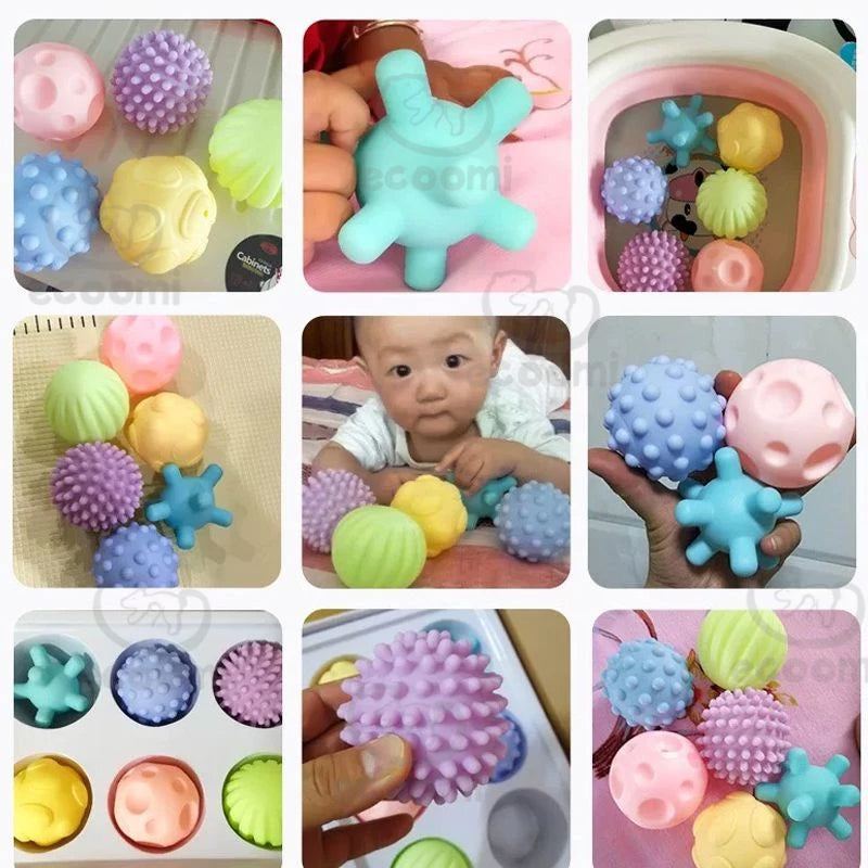 Baby massage touch ball hand grasping ball toy