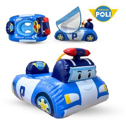【POLI 波力】正版授權兒童造型泳圈
